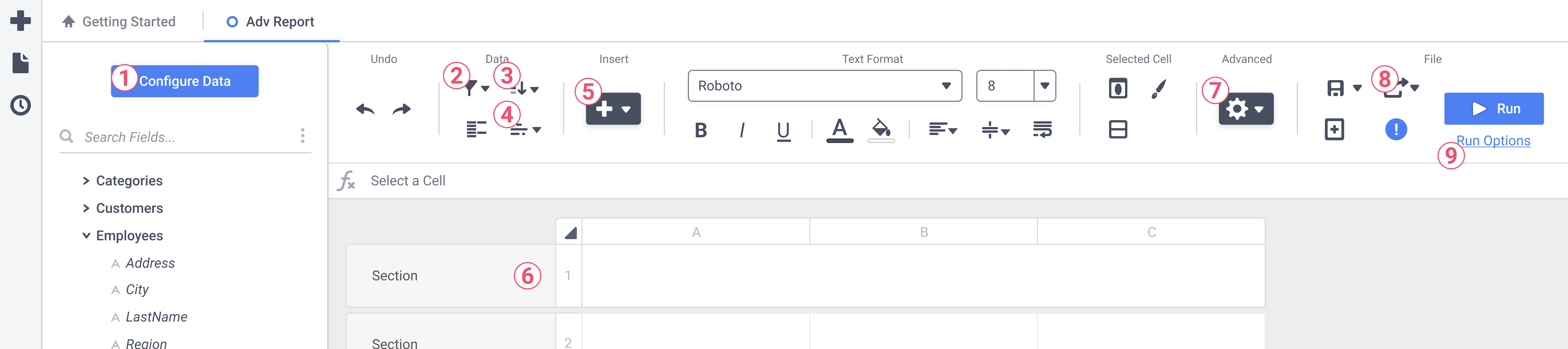 The conference was over zoom that year due to the pandemic, so I leveraged annotated screenshots and zoom polling to collect responses, then used the report designer itself to analyze and share the test results.